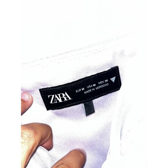 Zara Lavender Draped Spaghetti Straps  Women's Maxi Dress Size M - Picture 4 of 9